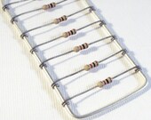 Geeky Pendant Rectangle Computer Parts