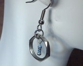 Ring a Tingle - Resistor and Hardware Earrings - Sterling Silver Earwires