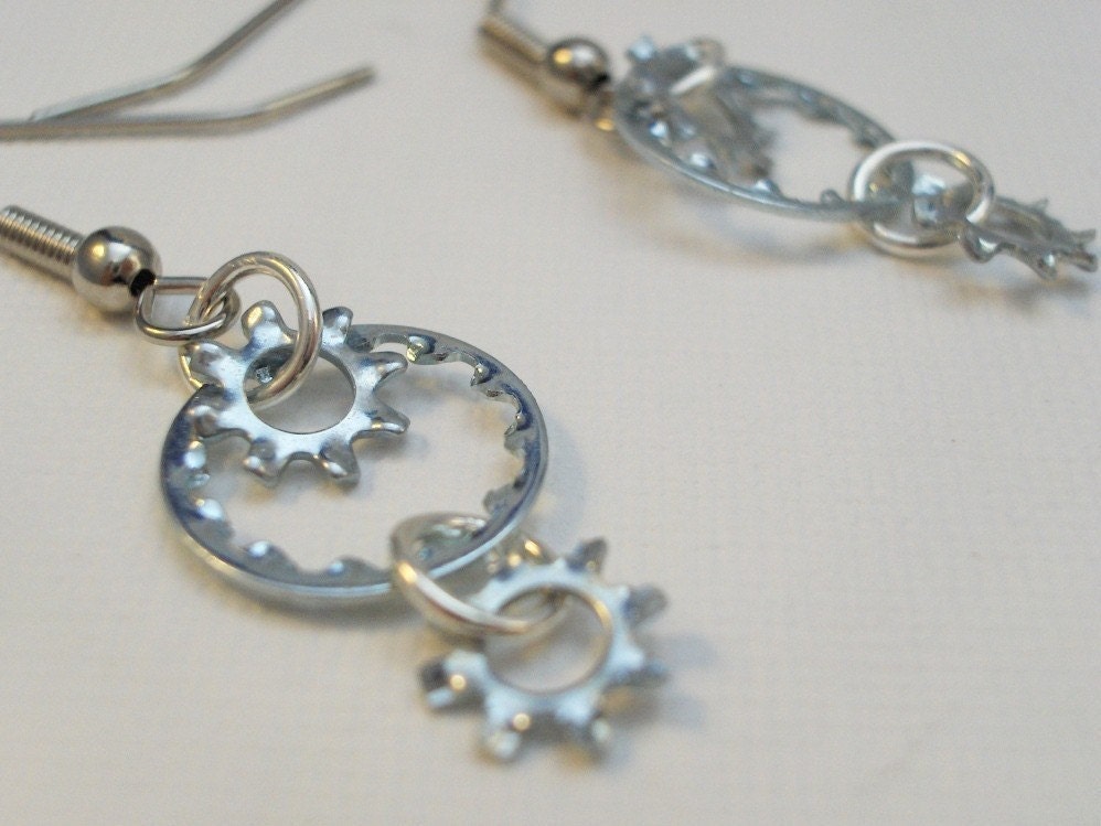 Hardware Earrings Lock on Tight
