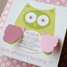 Owl Birthday Party Shower Invitations, woodland, baby shower invitations, bridal shower, owl notes cards, SET OF 20