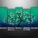 CUSTOM PAINTING Abstract Modern Landscape Tree Asian Art by Gabriela 50x30 Metallic Large