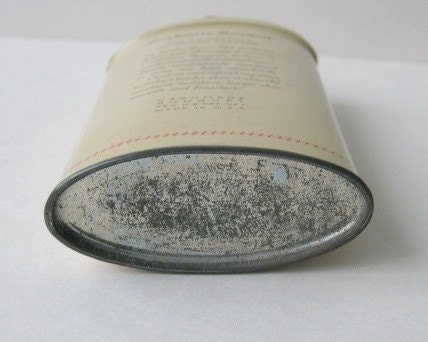 Vintage Cashmere Bouquet Talcum Powder Tin 2oz Colgate Palmolive Peet Co.