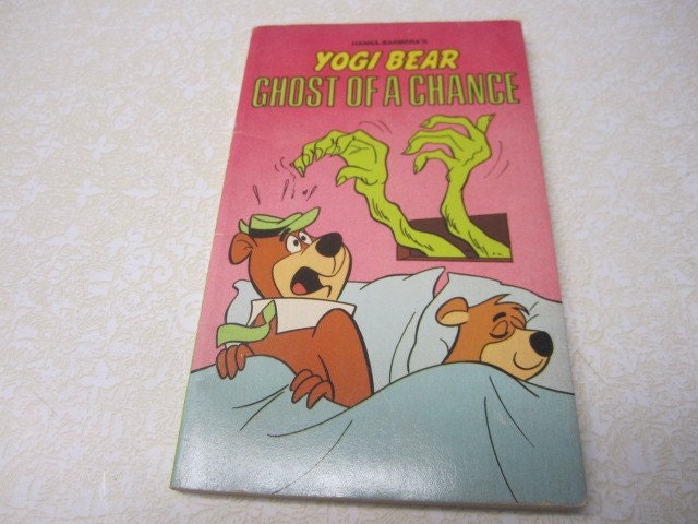 Vintage Yogi Bear Ghost of a Chance book Hanna-Barbera