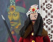 Dracula the Impaler Miniature Historical Art Doll Collectible