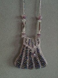 Bead Knitted Amulet