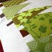 Pillow- Woodland Forest in Moss Green and Olive (insert included)