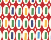 Pezzy Print in Red by American Jane for Moda 1 yard cotton quilting fabric