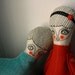 Sweet Couple  -  set of 4 postcards  -  photo print  -  art dolls