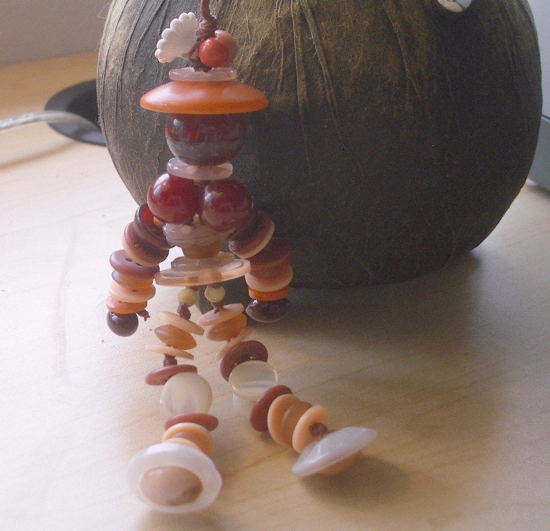 A Necklace and Party Companion  -   ITTY BITTY BUTTON Boobie Babe