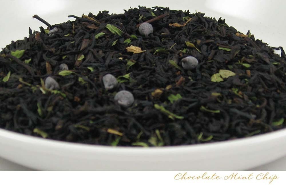 TEA - Mint Chocolate Chip -- (Specialty Black Tea) -- 2oz. bag
