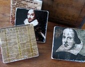 William Shakespeare Coaster Set