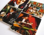 Thurston the Magician - stone coasters