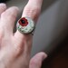 Red Poppies ring