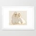 Gorilla and Girl Deluxe Edition Print of original drawing