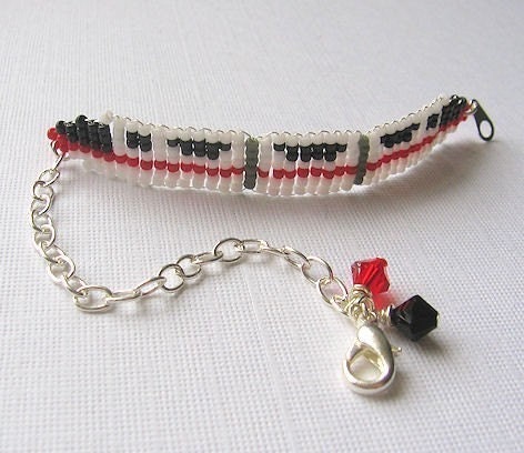 Walt Disney World Beaded Monorail Bracelet Pattern Loom Square Stitch PDF Digital File DIY