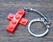 Mini Red Cross Key chain