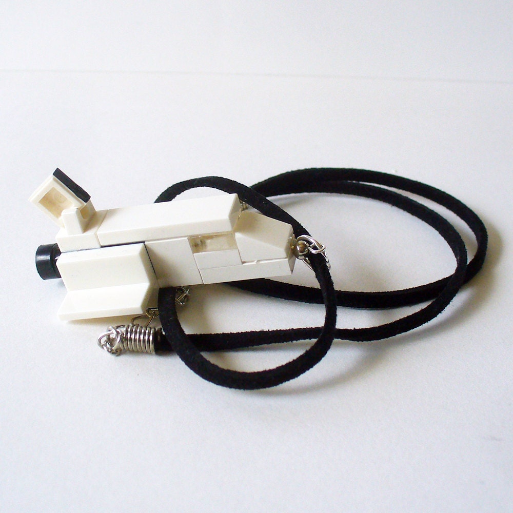 Mini Space Shuttle Pendant and Necklace