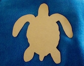 Unfinished Sea Turtle Mdf Wood Mosaic Base/Craft Shape Large 1/2 Inch