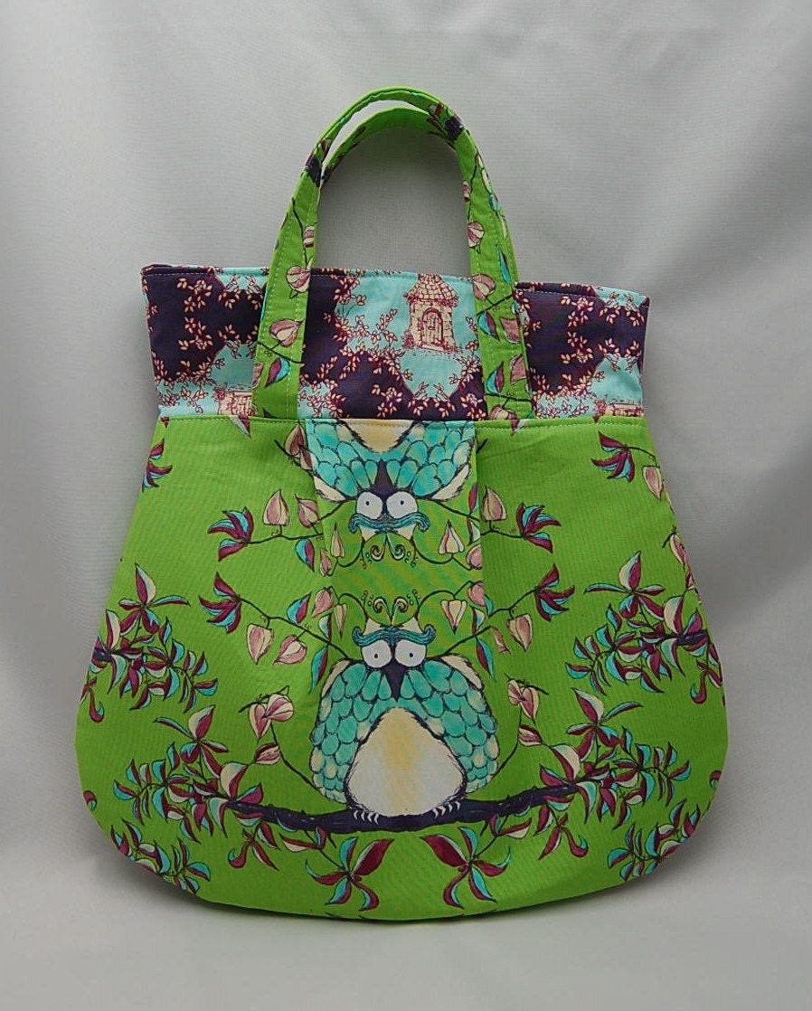 Blue Owl Handbag