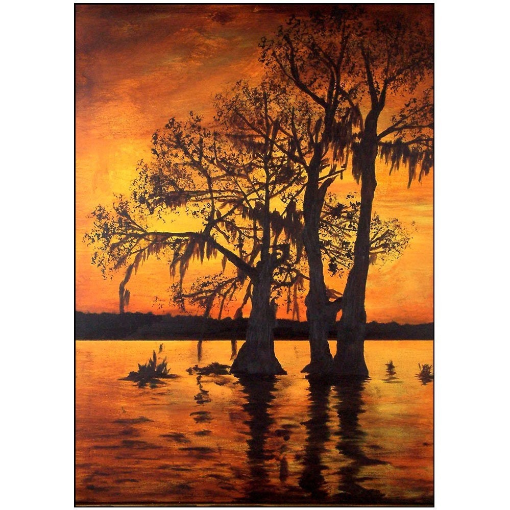 Swamp Cypress ACEO Print