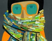 Yokoo collage print