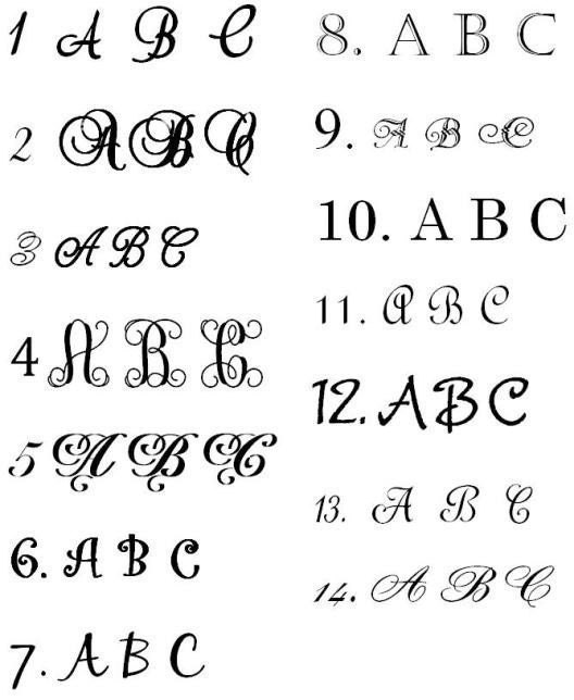 Single Initial 22 inches Vinyl Wall Decal