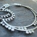 Double Sunflower Hoops Extra Lg