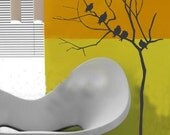 ShaNickers Wall Decal/Sticker -Winter Tree w/ Birds-FREE SHIPPING