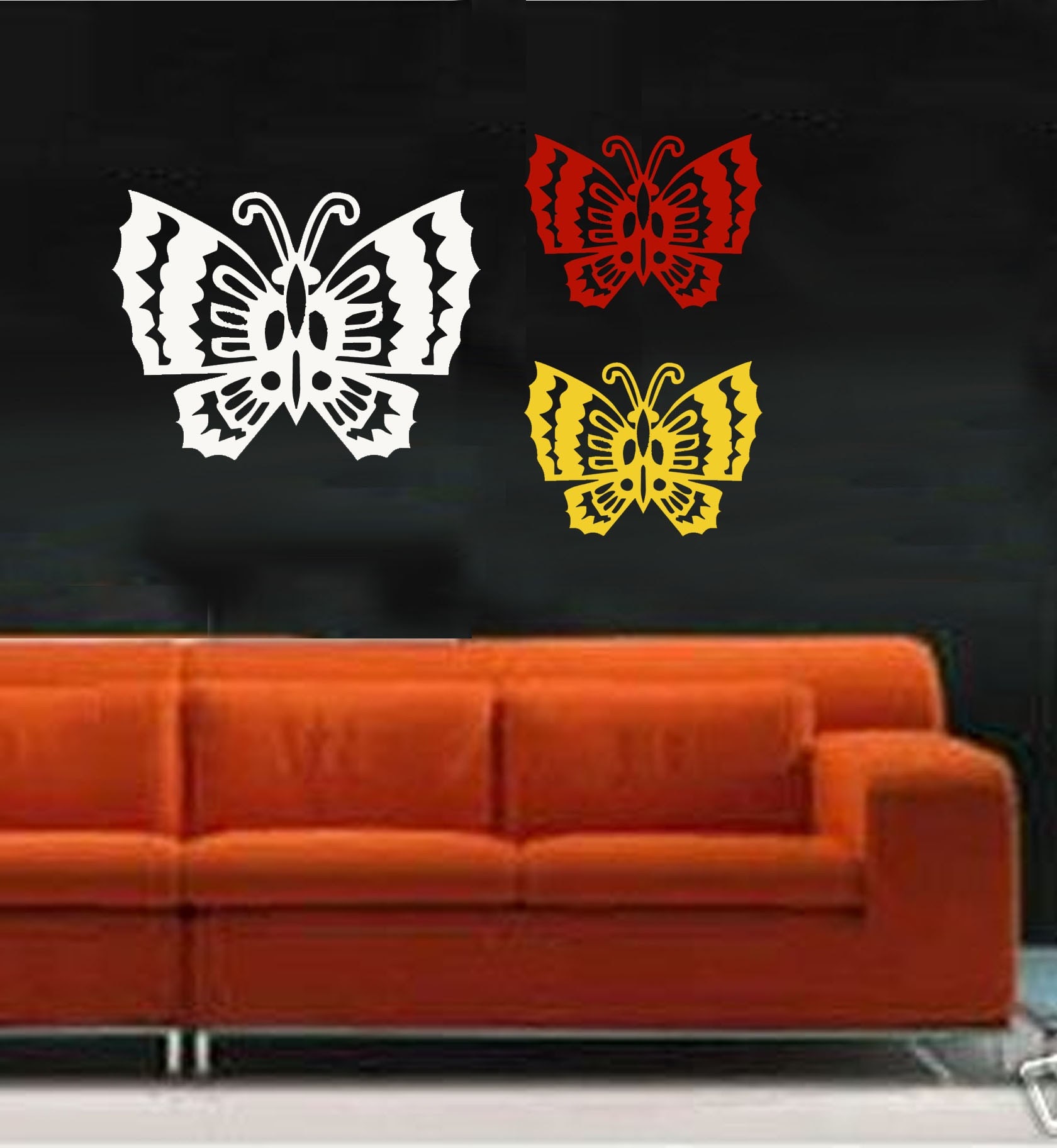 ShaNickers Wall Decal/Sticker-Mod Butterflies-FREE SHIPPING