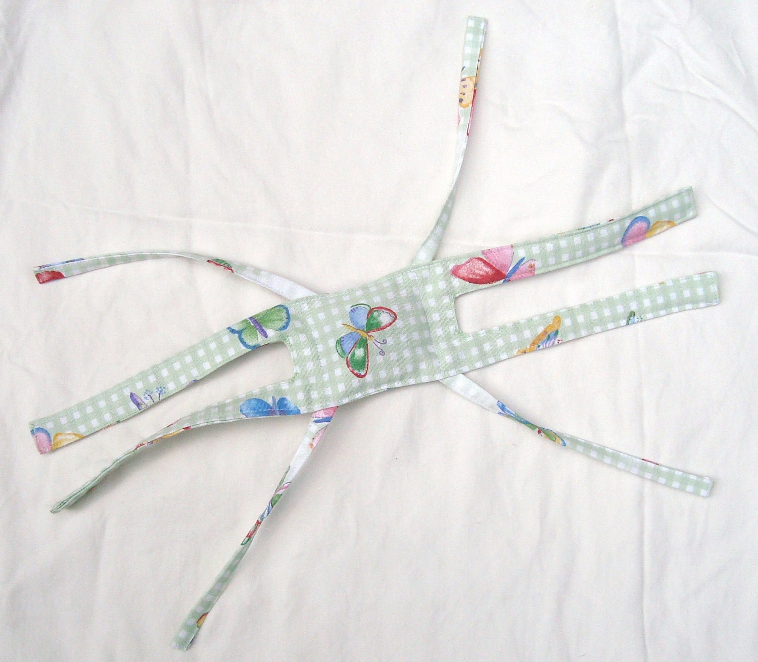 Dog Toy- Butterfly Fabric Krakenlet Squeaker & Tug Toy for Hellpuppies
