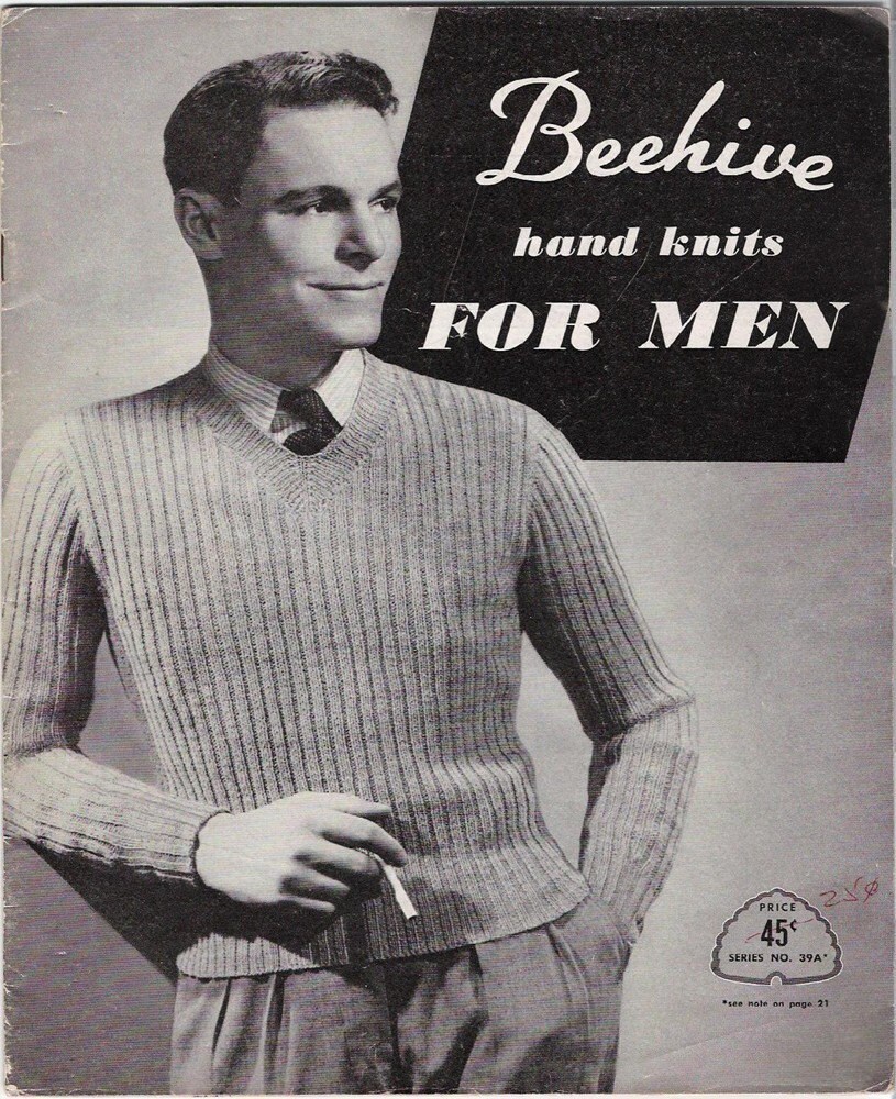 Knitting Pattern Men