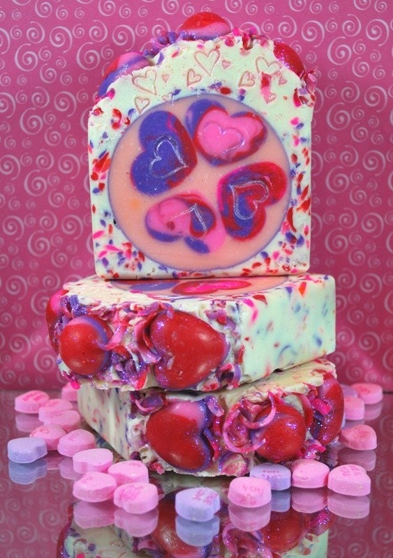 Cupid's Bleeding Heart Goat's Milk Soap