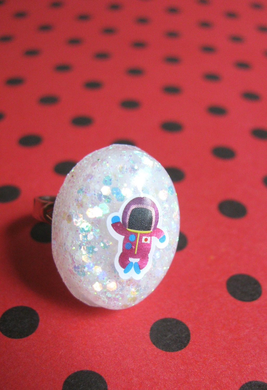 Purple Astronaut Ring