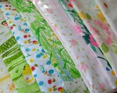 Lunchbox Cloth Napkins in Vintage Florals, Eco Friendly, Set of 12, 10inch by Dot and Army