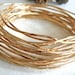 14K Gold Filled Bangles (Set of 3)