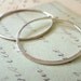 Silver Hoop Earrings