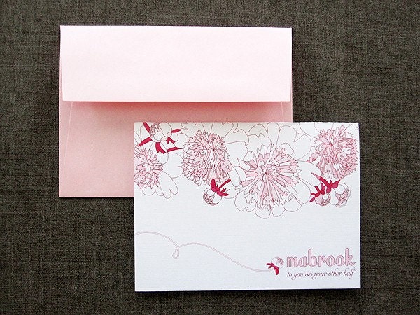Wedding Card - Set of Six