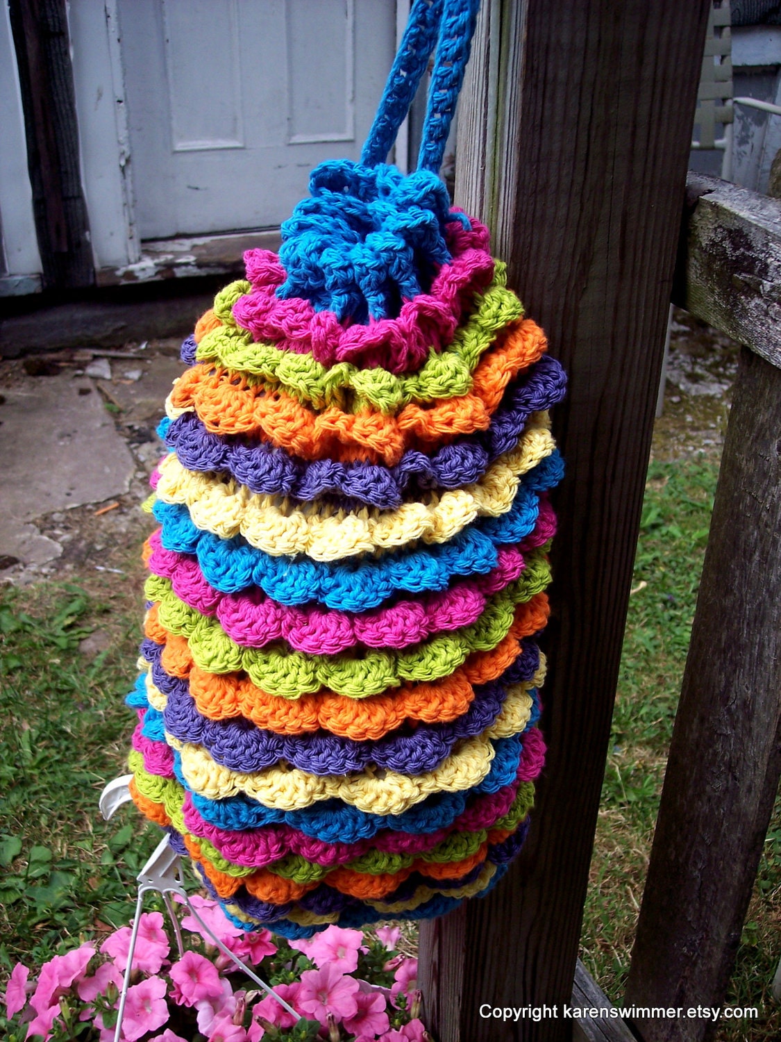 Rainbow  Sherbet  Cotton Backpack