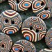 Set of 6 One-of-a-kind Handmade Buttons...