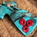 Ottoman Caftan (Power Dressing) Brooch in Turquoise