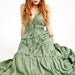 Long Dress, Heavenly Beautiful and so Comfortable in Deep Blue