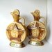 Vintage Decanters Jim Beam Decanters Pair 1968 Centennial ELKS Booze Hound Man Gift Barware Man Cave