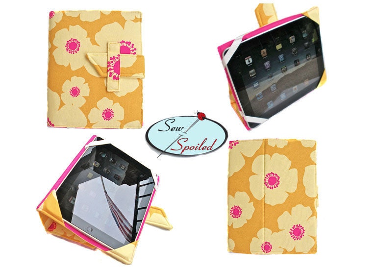 Sewing Spoiled iPad Folding Case/ Notebook/ Stand ePattern