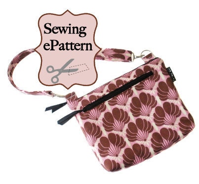 Sew Spoiled Laptop/ iPad/ Ebook Reader Sleeve sewing PDF Pattern