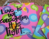 quote on canvas board (large)