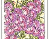 Tide Pool Art, ACEO, OOAK, Ocean Garden4, Sea
