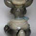 Smiling Chef Gray Bunny Vintage Cookie Jar by Brush Pottery Co. circa 1950s