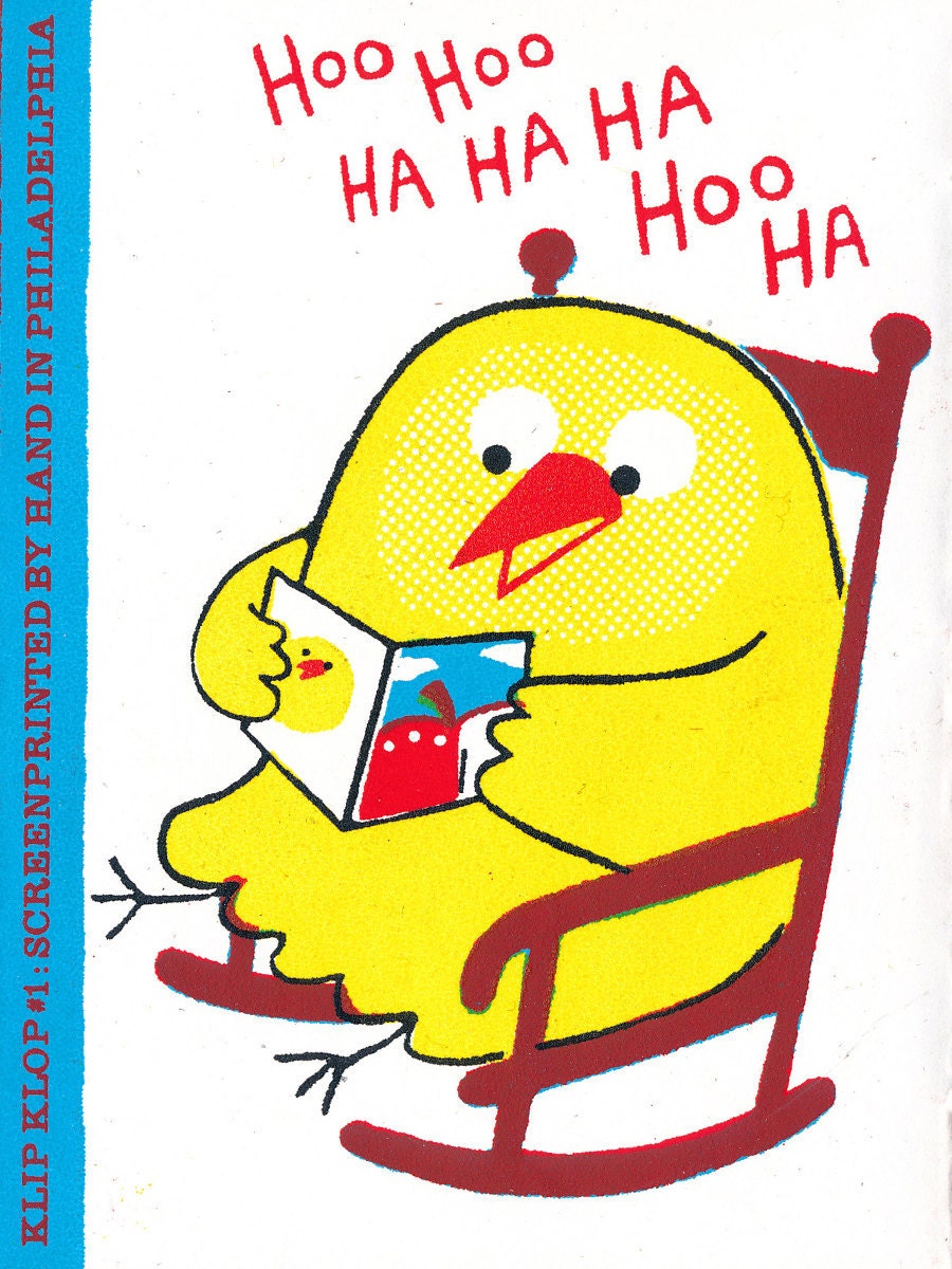 KLIP KLOP : Screenprinted Zine