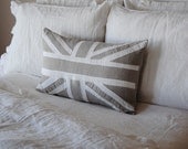 14x24 inch Throw Pillow Cover-Lizzie Linen Bedding Collection
