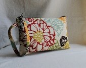 Square Wristlet  Zipper Pouch - Bibi Fiesta
